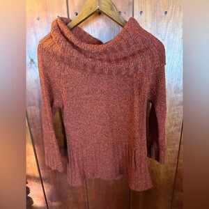 Pink Rose Premium Knit in Deep Orange